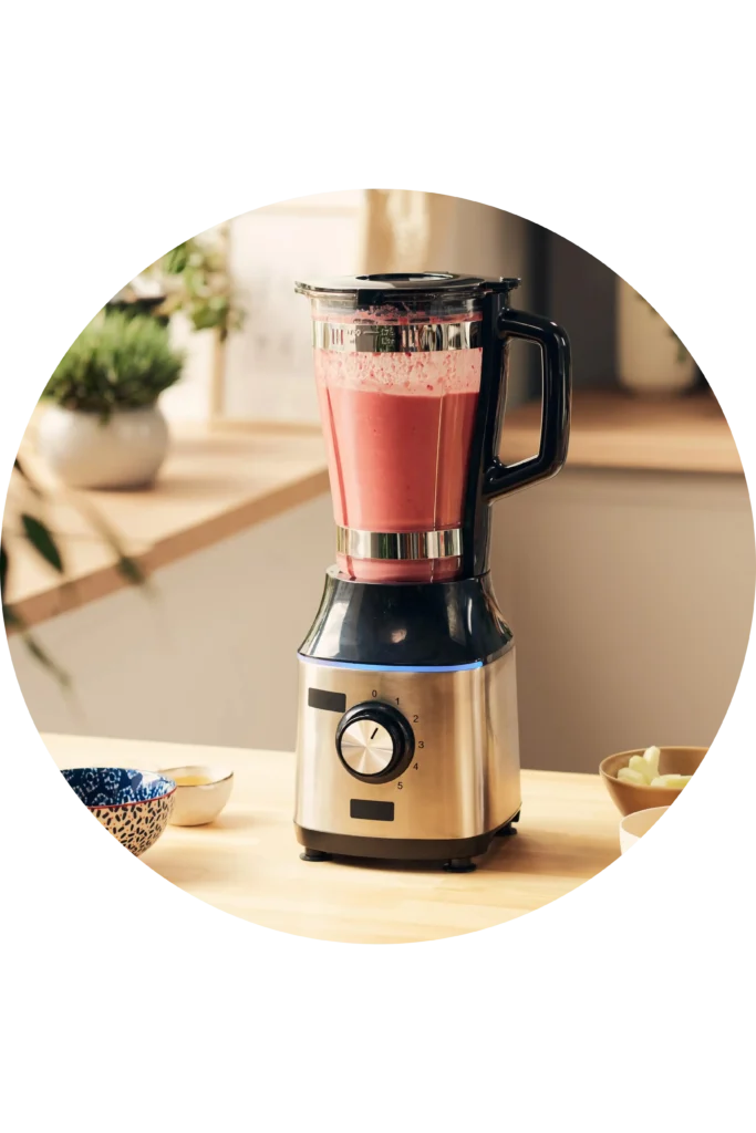 ai-generated blender on kitchen counter